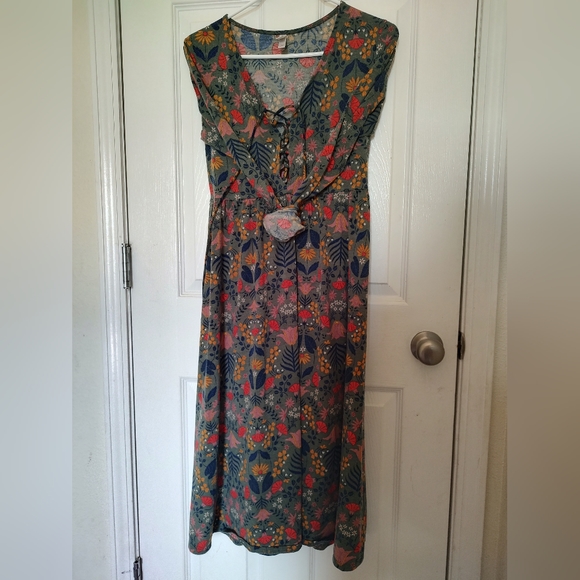 Xhiliration Rare folk print dress - Picture 7 of 9